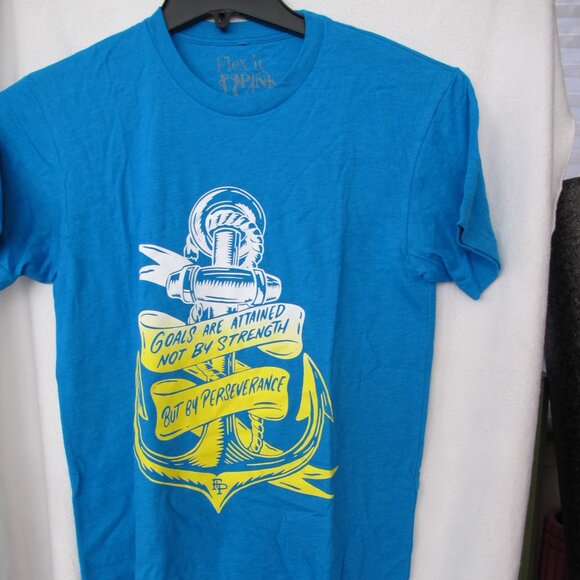 New - Flex It Pink Perseverance T-Shirt - Picture 1 of 9